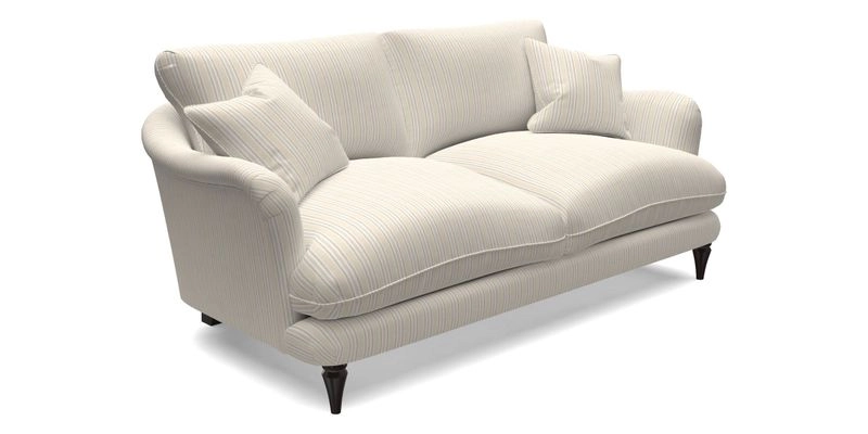 Pugin 3 Seater Sofa in V&A Threads of India Varanasi Wilderness Ink