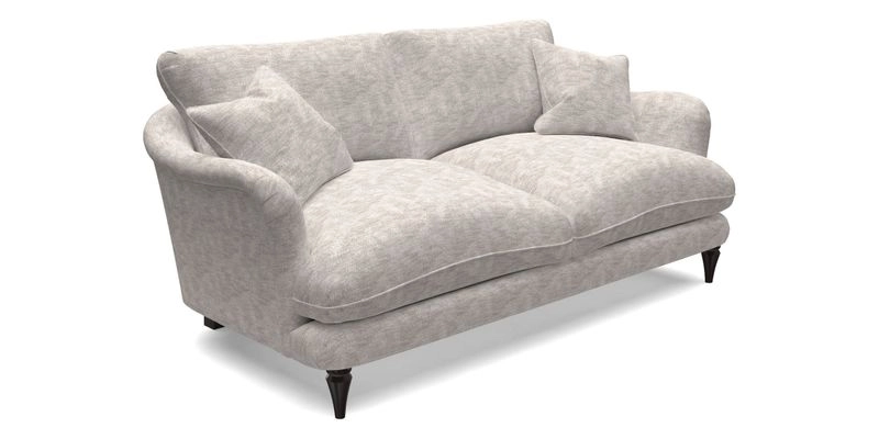 Pugin 3 Seater Sofa in V&A Threads of India Varanasi Wilderness Ink