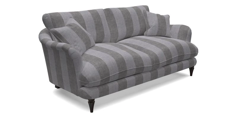 Pugin 3 Seater Sofa in V&A Threads of India Varanasi Wilderness Ink