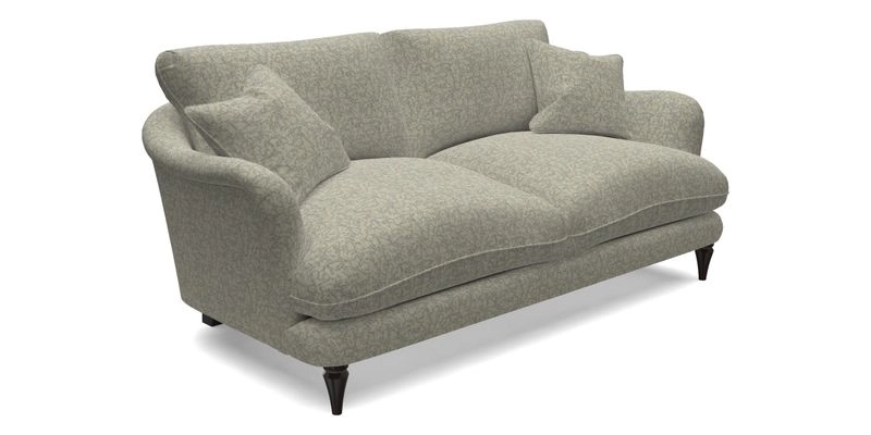 Pugin 3 Seater Sofa in V&A Threads of India Varanasi Wilderness Ink