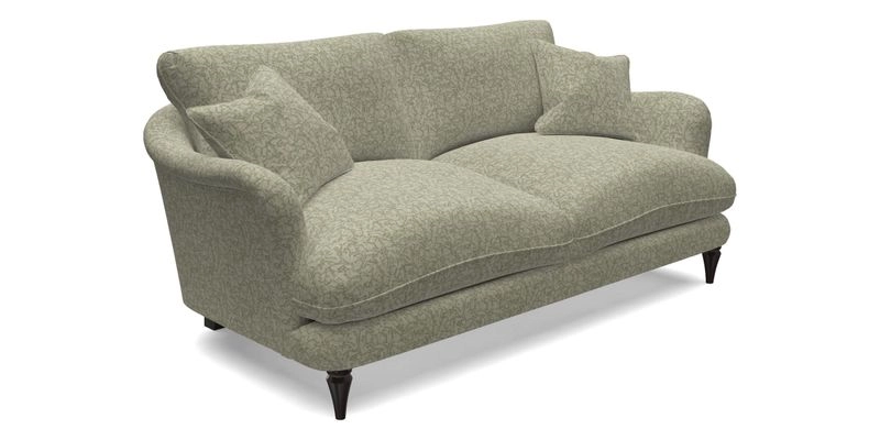 Pugin 3 Seater Sofa in V&A Threads of India Varanasi Wilderness Ink