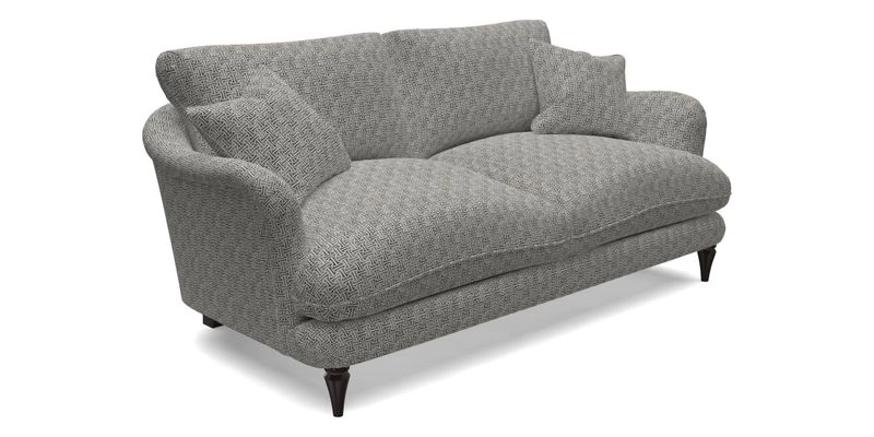 Pugin 3 Seater Sofa in V&A Threads of India Varanasi Wilderness Ink