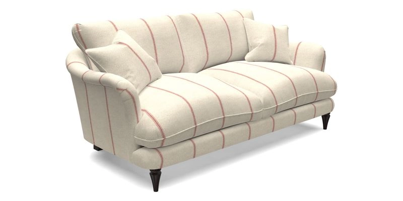 Pugin 3 Seater Sofa in V&A Threads of India Varanasi Wilderness Ink