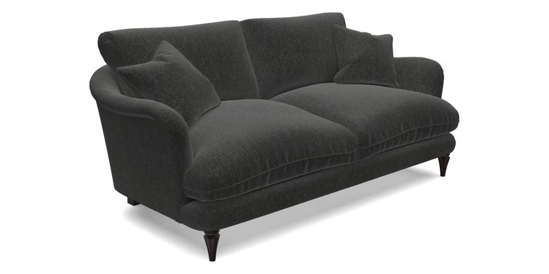 Pugin 3 Seater Sofa in V&A Threads of India Varanasi Wilderness Ink