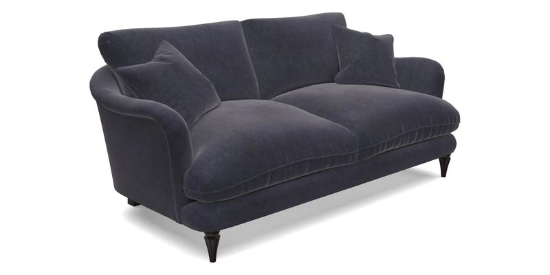 Pugin 3 Seater Sofa in V&A Threads of India Varanasi Wilderness Ink