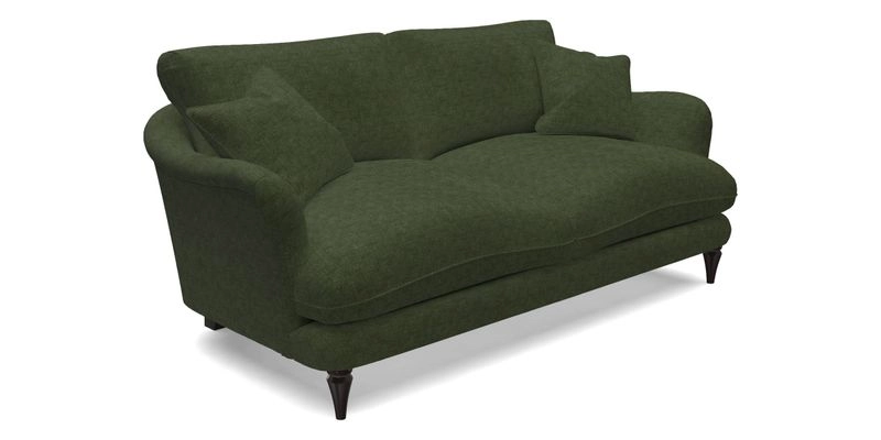 Pugin 3 Seater Sofa in V&A Threads of India Varanasi Wilderness Ink