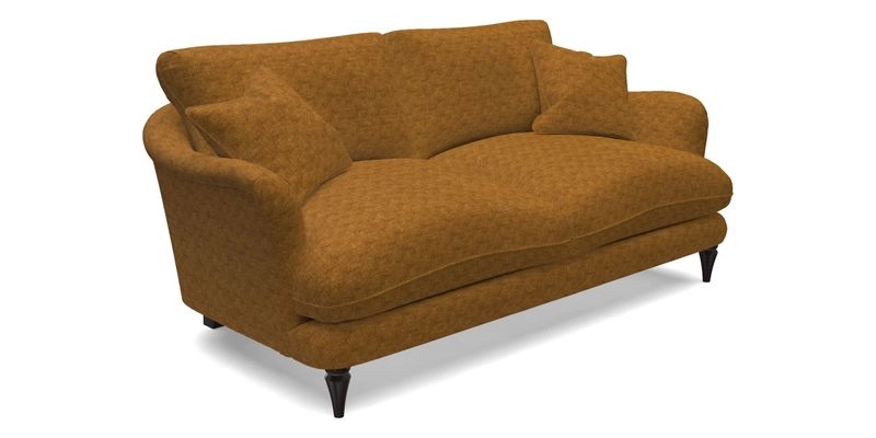 Pugin 3 Seater Sofa in V&A Threads of India Varanasi Wilderness Ink