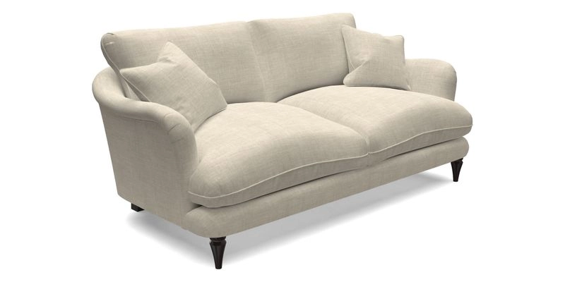 Pugin 3 Seater Sofa in V&A Threads of India Varanasi Wilderness Ink