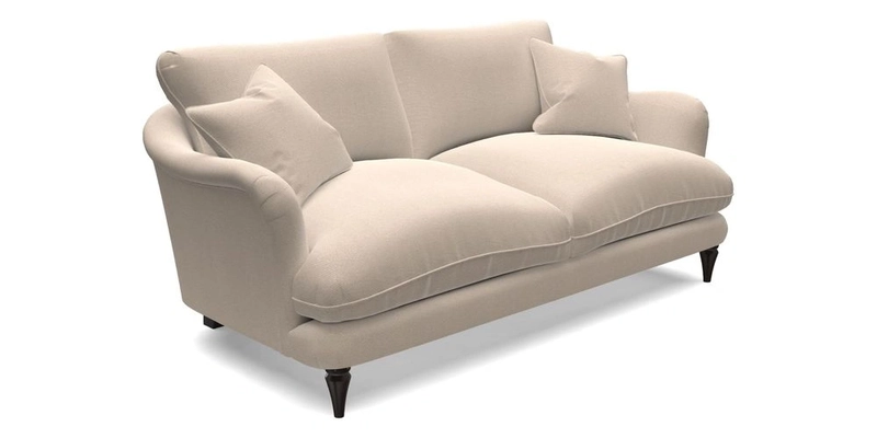 Pugin 3 Seater Sofa in V&A Threads of India Varanasi Wilderness Ink