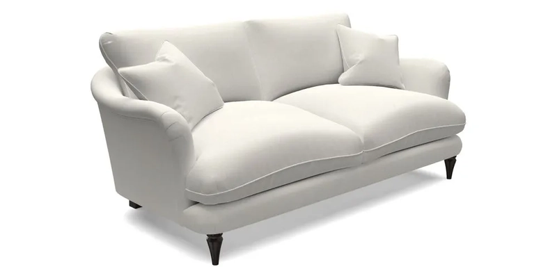 Pugin 3 Seater Sofa in V&A Threads of India Varanasi Wilderness Ink