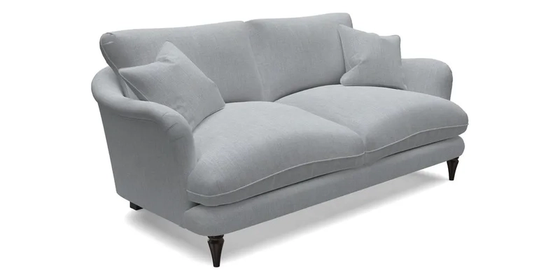 Pugin 3 Seater Sofa in V&A Threads of India Varanasi Wilderness Ink