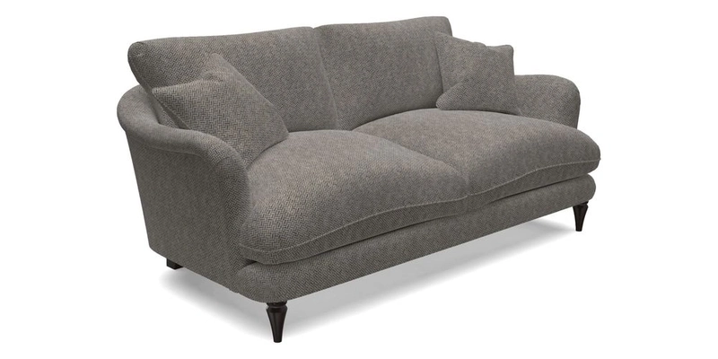 Pugin 3 Seater Sofa in V&A Threads of India Varanasi Wilderness Ink