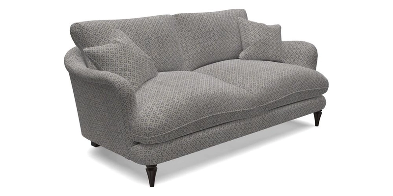 Pugin 3 Seater Sofa in V&A Threads of India Varanasi Wilderness Ink