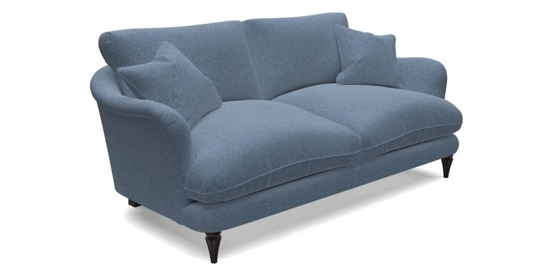 Pugin 3 Seater Sofa in V&A Threads of India Varanasi Wilderness Ink