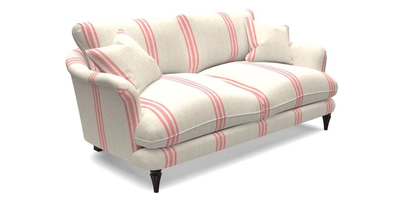 Pugin 3 Seater Sofa in V&A Threads of India Varanasi Wilderness Ink