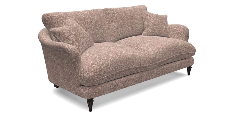 Pugin 3 Seater Sofa in V&A Threads of India Varanasi Wilderness Ink