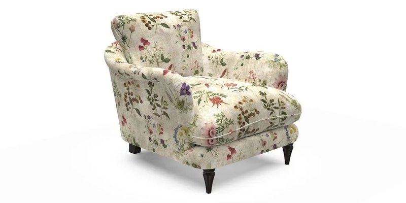 V&A Collection Pugin Chair in Two Tone Plain Biscuit