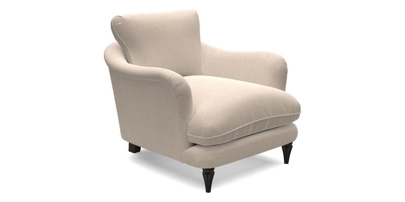 V&A Collection Pugin Chair in Two Tone Plain Biscuit