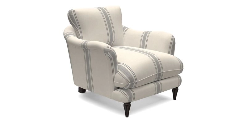 V&A Collection Pugin Chair in Two Tone Plain Biscuit