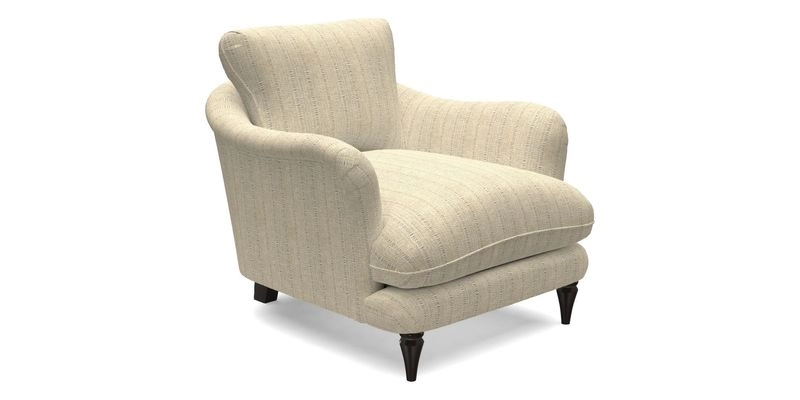 V&A Collection Pugin Chair in Two Tone Plain Biscuit