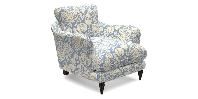 V&A Collection Pugin Chair in Two Tone Plain Biscuit