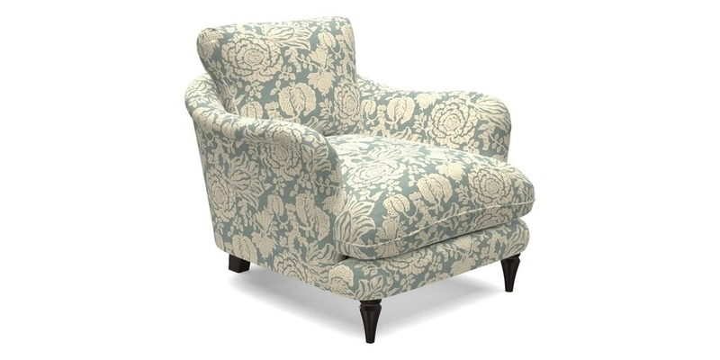 V&A Collection Pugin Chair in Two Tone Plain Biscuit