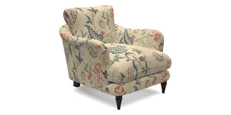 V&A Collection Pugin Chair in Two Tone Plain Biscuit