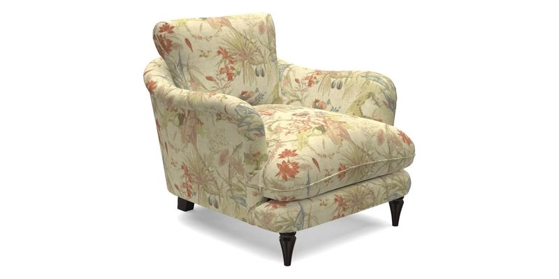 V&A Collection Pugin Chair in Two Tone Plain Biscuit