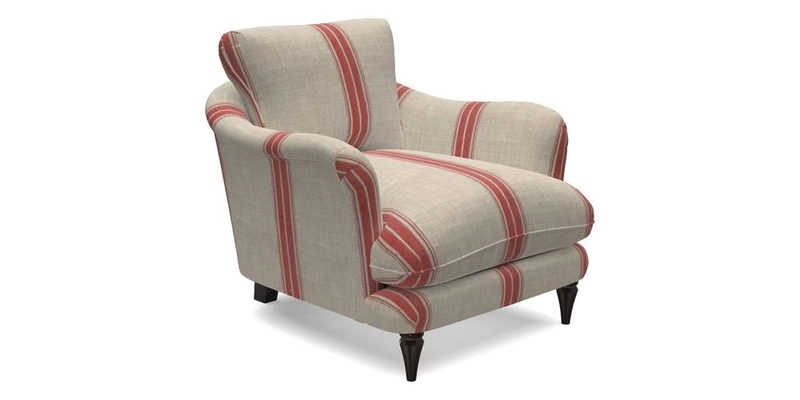 V&A Collection Pugin Chair in Two Tone Plain Biscuit