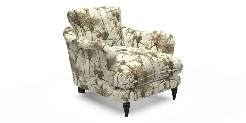 V&A Collection Pugin Chair in Two Tone Plain Biscuit