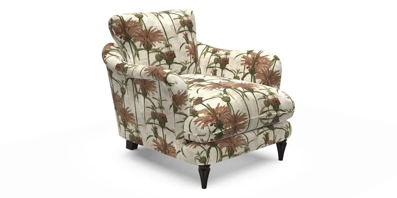 V&A Collection Pugin Chair in Two Tone Plain Biscuit