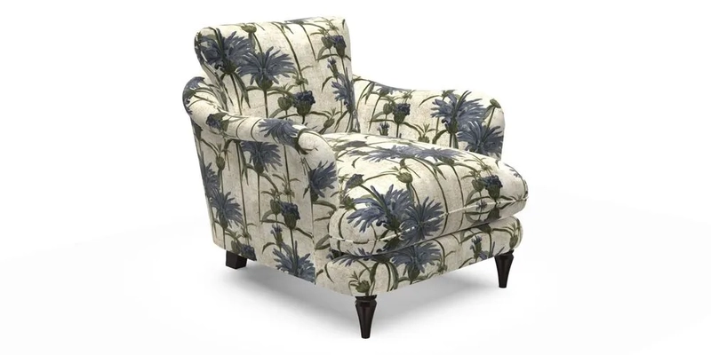 V&A Collection Pugin Chair in Two Tone Plain Biscuit