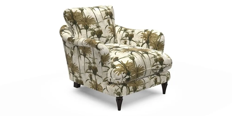 V&A Collection Pugin Chair in Two Tone Plain Biscuit