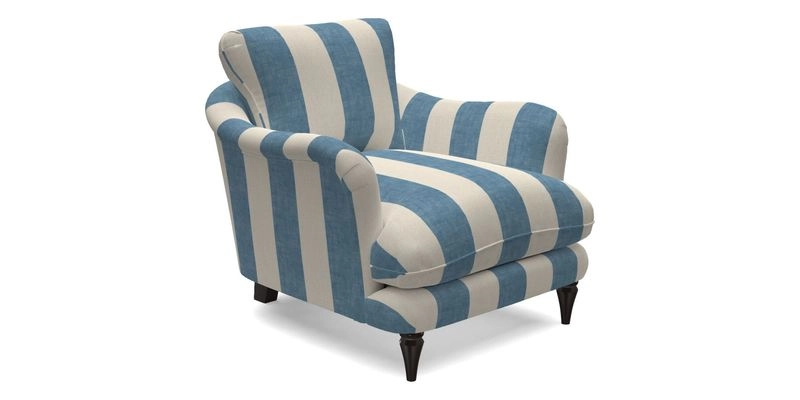 V&A Collection Pugin Chair in Two Tone Plain Biscuit