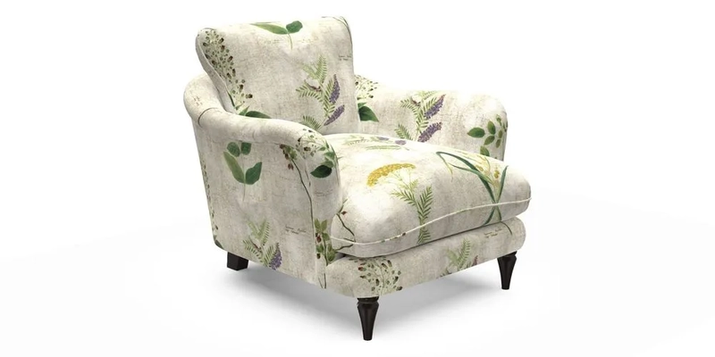 V&A Collection Pugin Chair in Two Tone Plain Biscuit