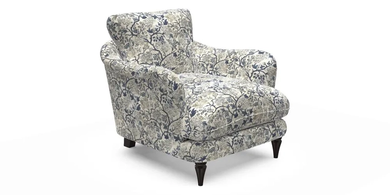 V&A Collection Pugin Chair in Two Tone Plain Biscuit