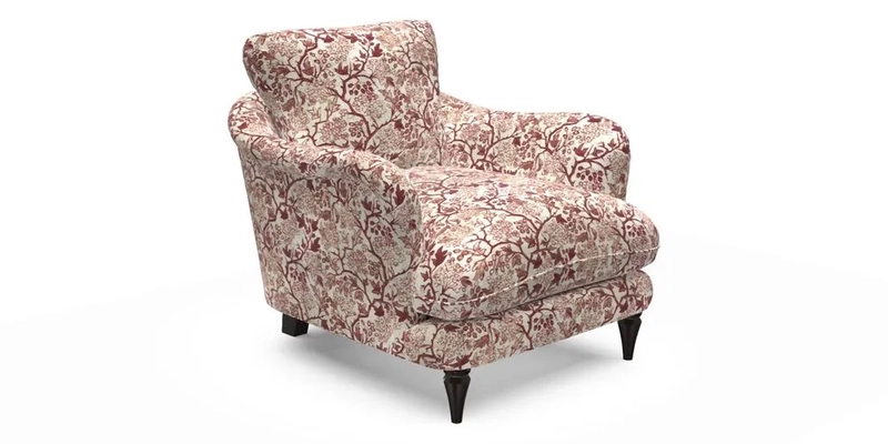 V&A Collection Pugin Chair in Two Tone Plain Biscuit