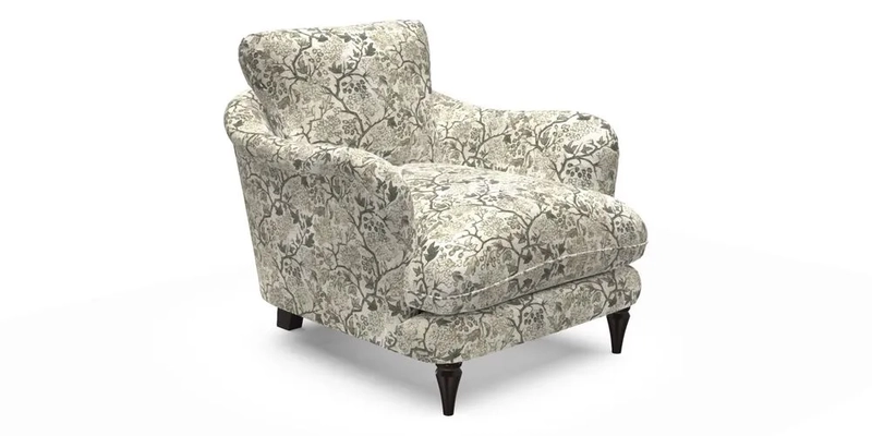 V&A Collection Pugin Chair in Two Tone Plain Biscuit