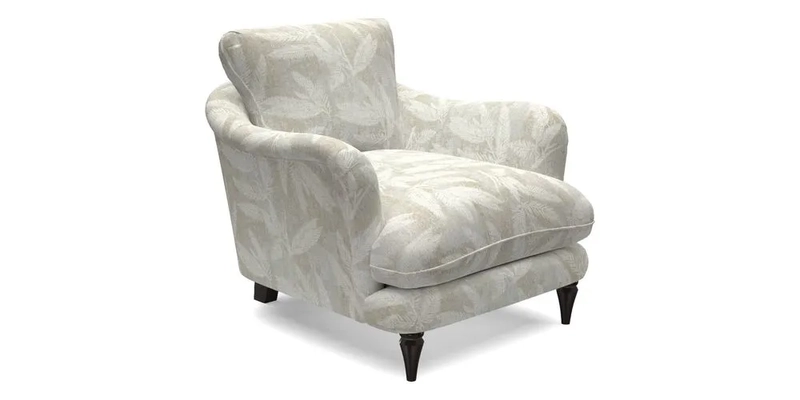 V&A Collection Pugin Chair in Two Tone Plain Biscuit