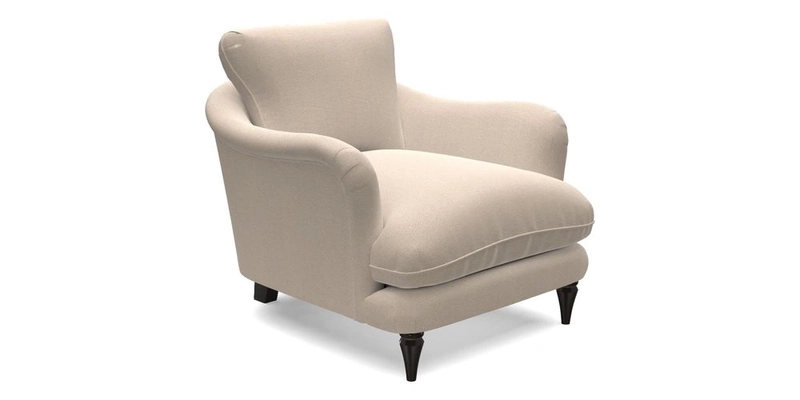 V&A Collection Pugin Chair in Two Tone Plain Biscuit