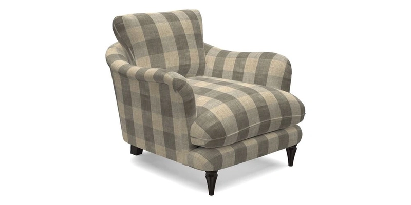 V&A Collection Pugin Chair in Two Tone Plain Biscuit