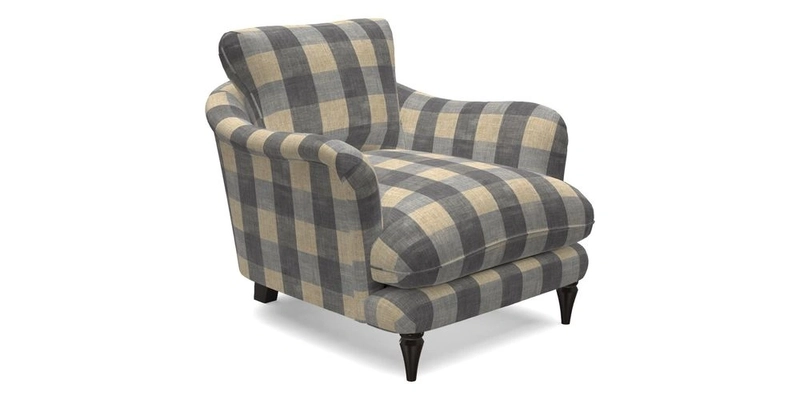 V&A Collection Pugin Chair in Two Tone Plain Biscuit