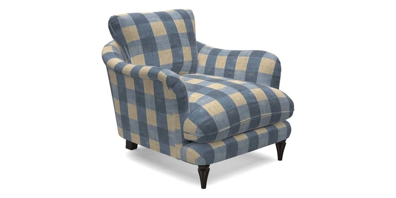 V&A Collection Pugin Chair in Two Tone Plain Biscuit