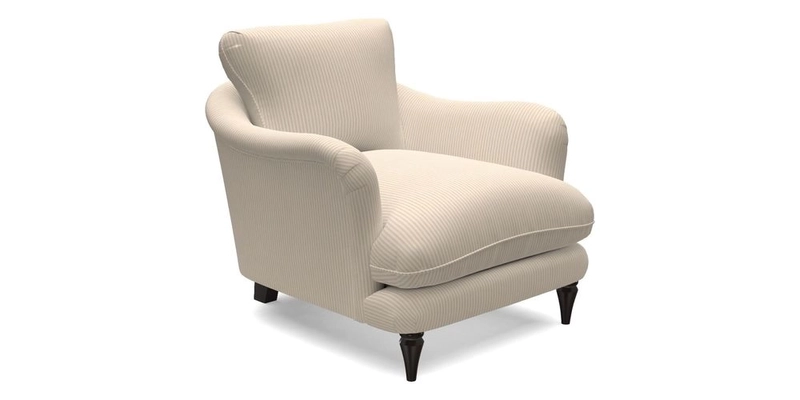 V&A Collection Pugin Chair in Two Tone Plain Biscuit