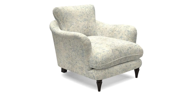 V&A Collection Pugin Chair in Two Tone Plain Biscuit