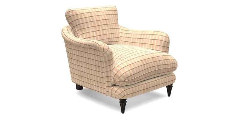 V&A Collection Pugin Chair in Two Tone Plain Biscuit