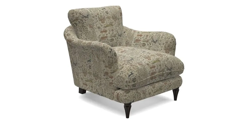 V&A Collection Pugin Chair in Two Tone Plain Biscuit