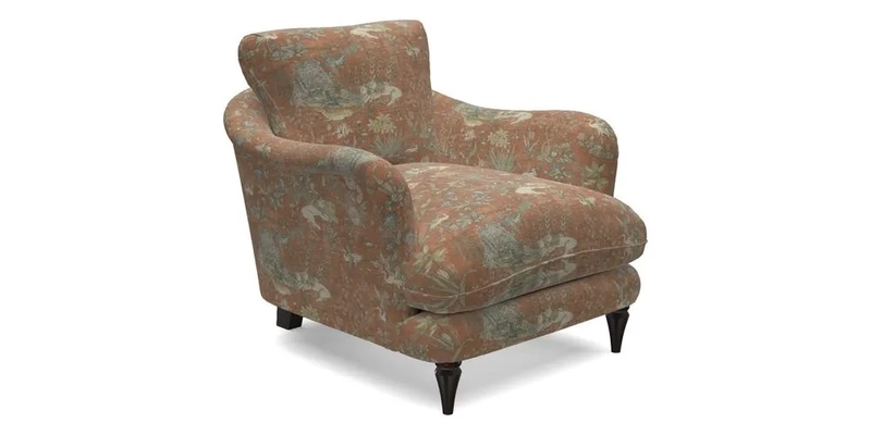 V&A Collection Pugin Chair in Two Tone Plain Biscuit