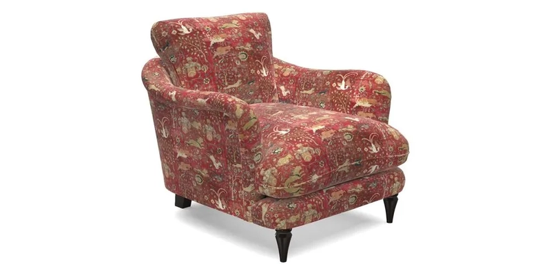 V&A Collection Pugin Chair in Two Tone Plain Biscuit