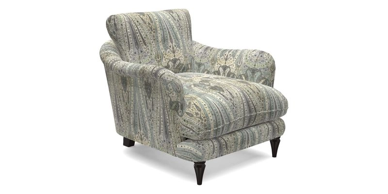 V&A Collection Pugin Chair in Two Tone Plain Biscuit